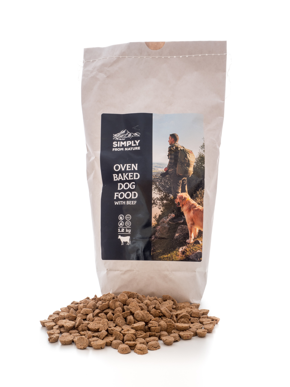 Croquettes au four à haute teneur en viande et en protéines